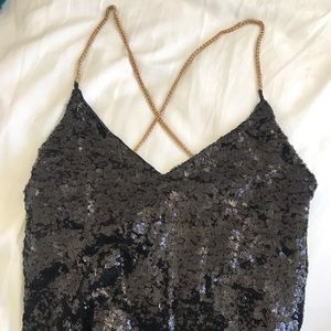 Sequin top